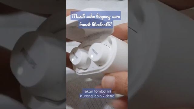 Cubain tips ini!! tombol connect bluetooth di TAT 3216 #philipstat3216 #twsphilips