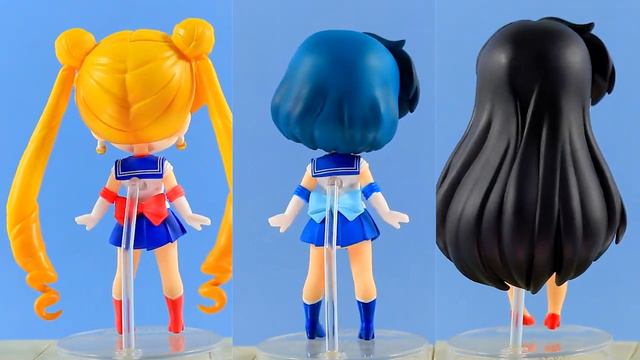 Sailor Moon, Sailor Mercury y Sailor Mars - Figuarts Mini | Out of da Box