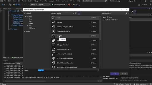 How to Create Console Application using Net 6 and Visual studio 2022?