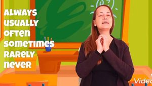 Adverbs of frequency - Song "How often...?"