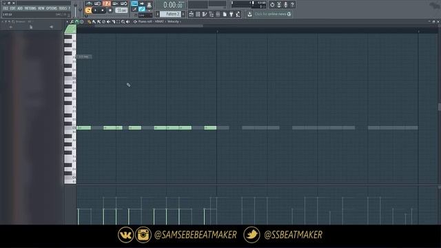 01. Как делать Trap в FL Studio с нуля. Создание партии бита