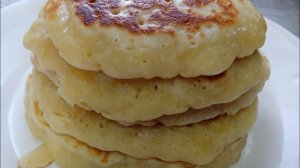 Панкейки с яблоками.Выпечка на молоке.Дети рады просят еще.Панкейки за 10минут.Бюджетный рецепт.