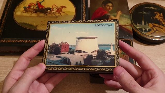 Все ЛАКОВЫЕ шкатулки СССР купленные на БАРАХОЛКЕ за копейки смотреть онлайн