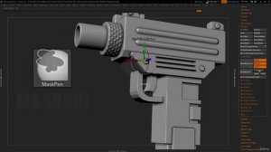 9. Инструменты  Zbrush
Masking