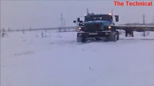 Дальнобойщики Севера   Дороги крайнего севера Зимник RUSSIAN ROADS #2