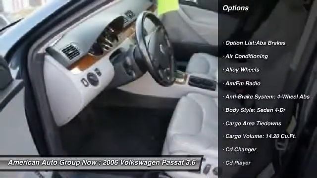 2006 Volkswagen Passat 3.6 Maple Shade NJ 08052 смотреть онлайн