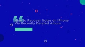 Powerful 4 Ways to Recover Deleted Notes on iPhone with/without Backup