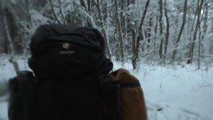 Поход первого снега. Тестирую рюкзак Deuter Alpamayo 75-10