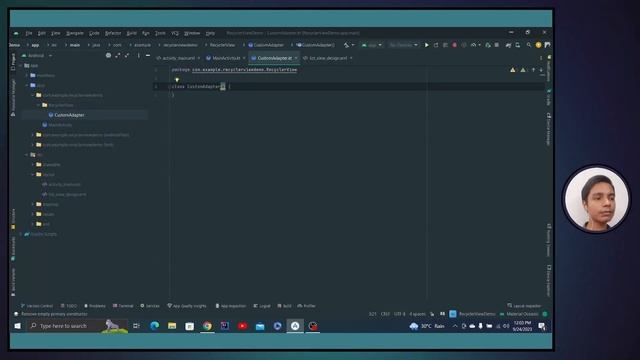 Implementation of Recycler View in Android. || Kotlin. смотреть онлайн