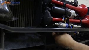 Установка сигнала от фуры на Toyota Land Cruiser 200
