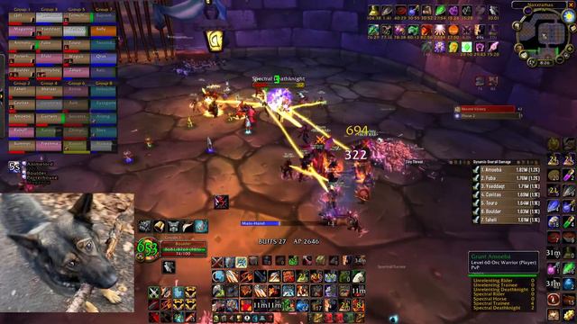 [BEEF BAR] Naxx DMF Speedrun - fury pov 1073 dps - 00:57:30 final time смотреть онлайн