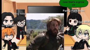 some hp react to Draco Malfoy future as ???? 1/? (runaway au)