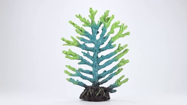 Декорация для аквариума Коралл Marvelous Aqva, Украшение декор в аквариум К-150/2, Композиция корал смотреть онлайн