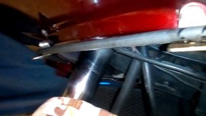 Honda Gold Wing 1500 установка кронштейна на штатные места.