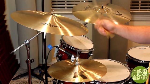 A. Zildjian 21" Sweet Ride: Traditional vs. Brilliant Finish смотреть онлайн