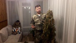 Маскировка для охоты своими руками.