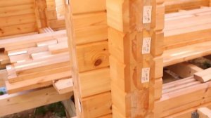 МОНТАЖ СТЕНОВОГО КОМПЛЕКТА ДОМА ИЗ КЛЕЕНОГО БРУСА ОТ АПС ДСК