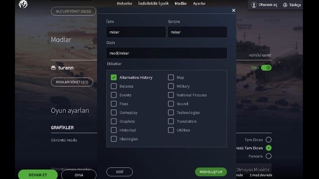Hearts of İron 4 Launcher Sorunu Mod Ekleme Kesin Çözümü 1 Dakika %100 смотреть онлайн