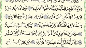 Читаю суру аль-Инсан (№ 76) один раз от начала до конца. #ArabiYA#Narzullo #АрабиЯ #Нарзулло