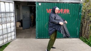 Дождевик плащ для велосипедиста