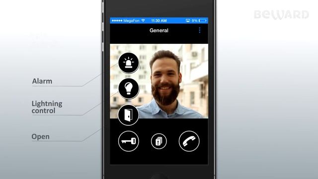 BEWARD Intercom Mobile APP смотреть онлайн