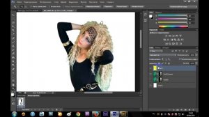 Фотошоп. Убираем зеленый CS6 (Photoshop)