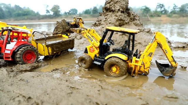 Копаем грязевую яму и прыгаем в воду с трамплина смотреть онлайн