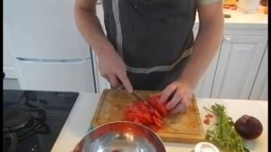 Салат из помидор Ачучук к шашлыку и плову