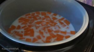 Пшенная каша с тыквой в мультиварке