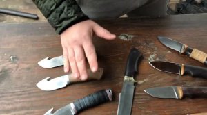 Обзор шкуросьемных ножей для охоты