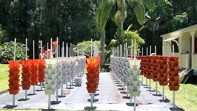 Commercial Hydroponic Tower Farm Set-up Mr Stacky Australia смотреть онлайн