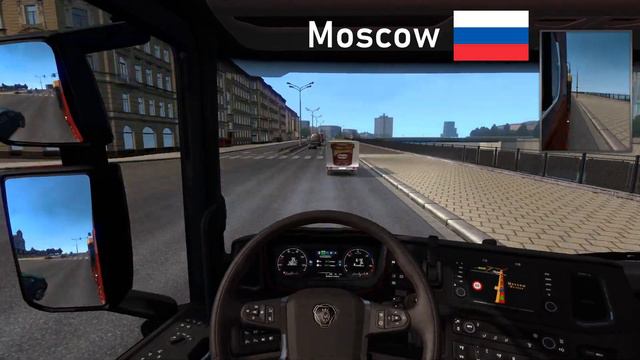 ETS2 Southern Region-RusMap Timelapse: Guzeripl' (RU) to Kem (RU) смотреть онлайн