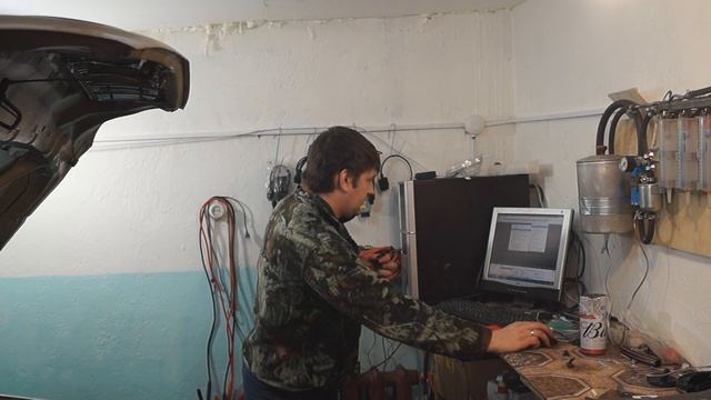 Диагностика мотортестером Lexus RX300.