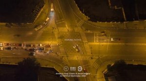 Kaduna, Nigeria | a View of Sokoto Road Junction at night. 4K timelapse