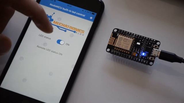 Getting started with ESP8266 NodeMCU remote control from custom apps for Desktop, iOS and Android