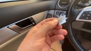 Замена кнопок блокировки двери ? Тюнинг затертых кнопок! Мерседес Mercedes C 250 W204 W205