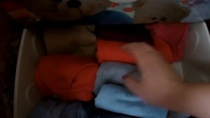 Разбираем детские вещи/Расхламление/Хранения детских вещей