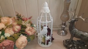 Декоративная клетка своими руками