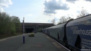 GBRf Class 66 No's. 66725 & 66796 on 6E17 Liverpool Biomass Tml - Drax Aes @ Denton on 16.4.22 - HD