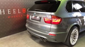 Bmw X5M E70 akrapovic uitlaat, 22” Hamann motorsport