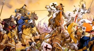 Битва при Легнице 9 апреля 1241 г.