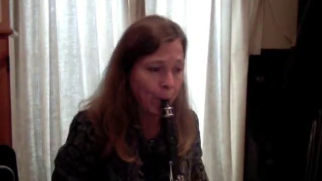 Clarinet Lesson: Duet  Kuhlau Rondo   2nd clarinet