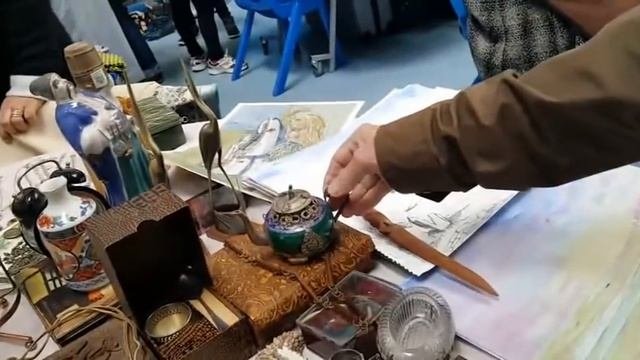 Лондонская Барахолка, Советский фарфор + стихи.