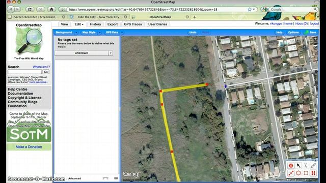 How to add a bike path to Open Street Map смотреть онлайн