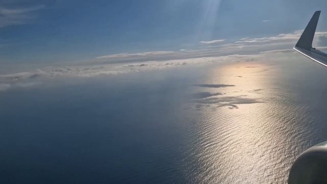 Посадка в Сочи (AER): вид на Адлер, Олимпийский парк | S7 Airlines (Boeing 737-800) смотреть онлайн