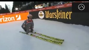 Stefan Kraft 135,0 m (15.02.2019). Konkurs drużynowy Willingen 2019