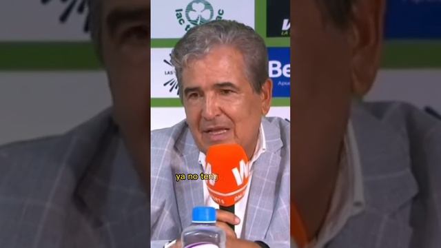 “No queremos entrar en desesperos, es el momento de la calma y el análisis “, Jorge Luis Pinto