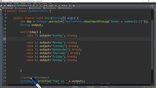 Java Tutorial #9?SWITCH CASE STATEMENTS | BREAK | DEFAULT | Tagalog | English | Filipino | 2021 смотреть онлайн