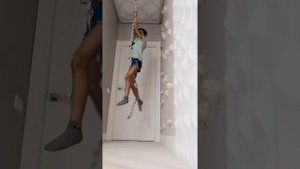 как быстро научиться залазить на канат за 10минут