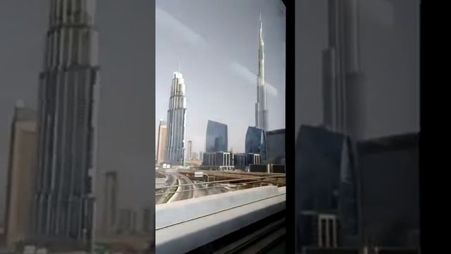 Exploring Dubai ! Burj Khalifa || Metro